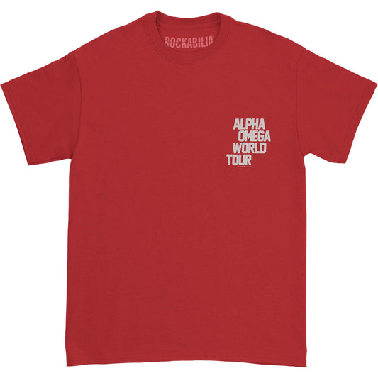 Machine Gun Kelly (Music) Alpha Omega Tour T-shirt Front