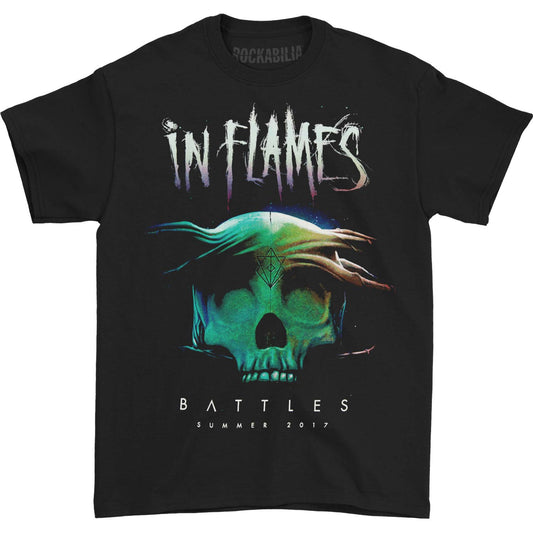 In Flames Battles 2017 Summer Tour T-shirt Front
