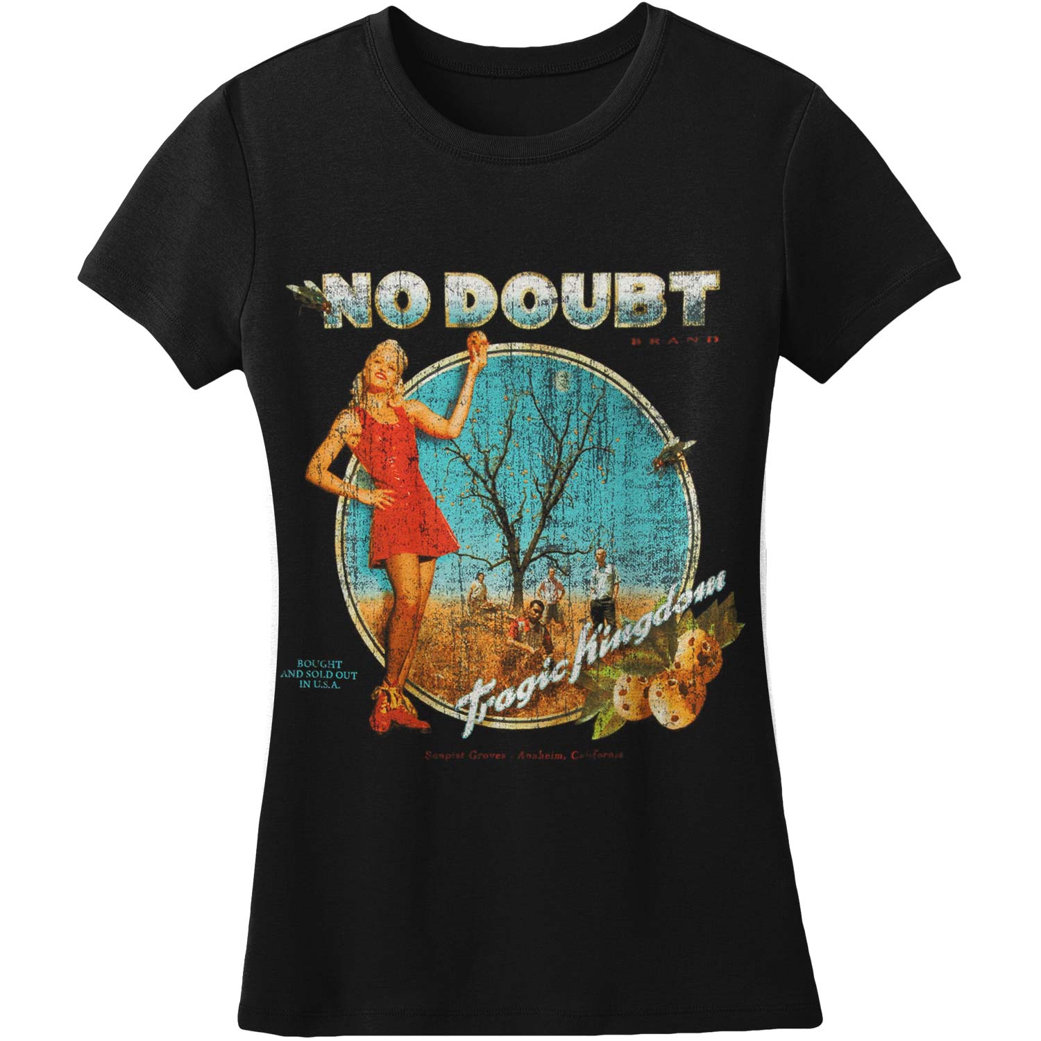 Tragic Kingdom Jr. Baby Doll Tee Junior Top