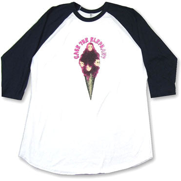 Cage The Elephant Ice Cream Baseball Jersey Front