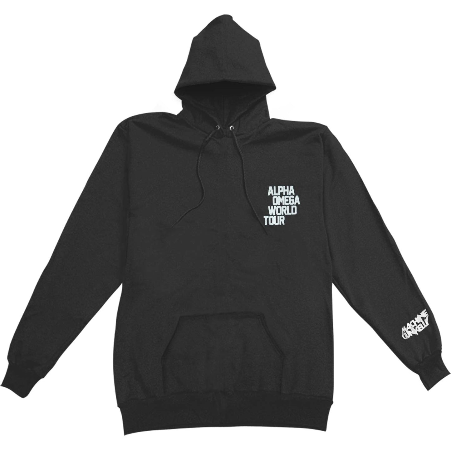 Machine Gun Kelly (Music) Alpha Omega Hooded Sweatshirt Front