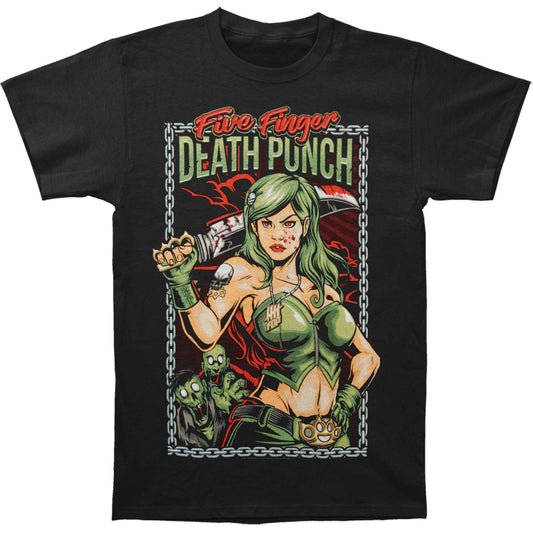 Five Finger Death Punch Assassin Slim Fit T-shirt Front