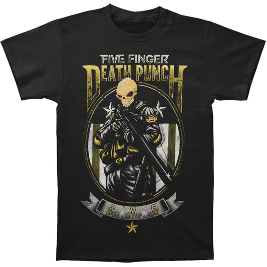 Five Finger Death Punch Sniper Slim Fit T-shirt Front
