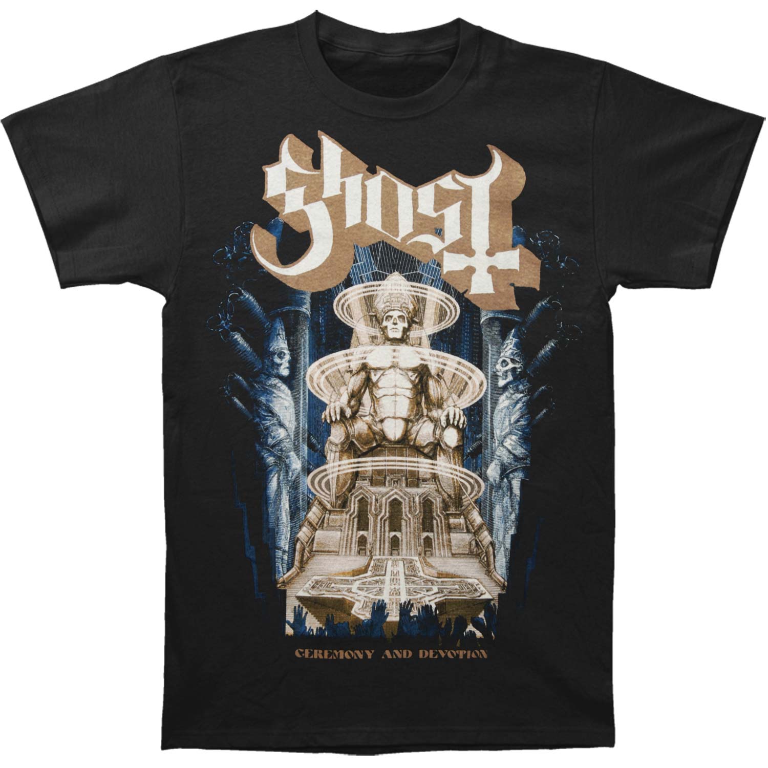Ghost Ceremony & Devotion Slim Fit T-shirt Front