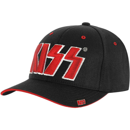 Red On White Logo Baseball Cap