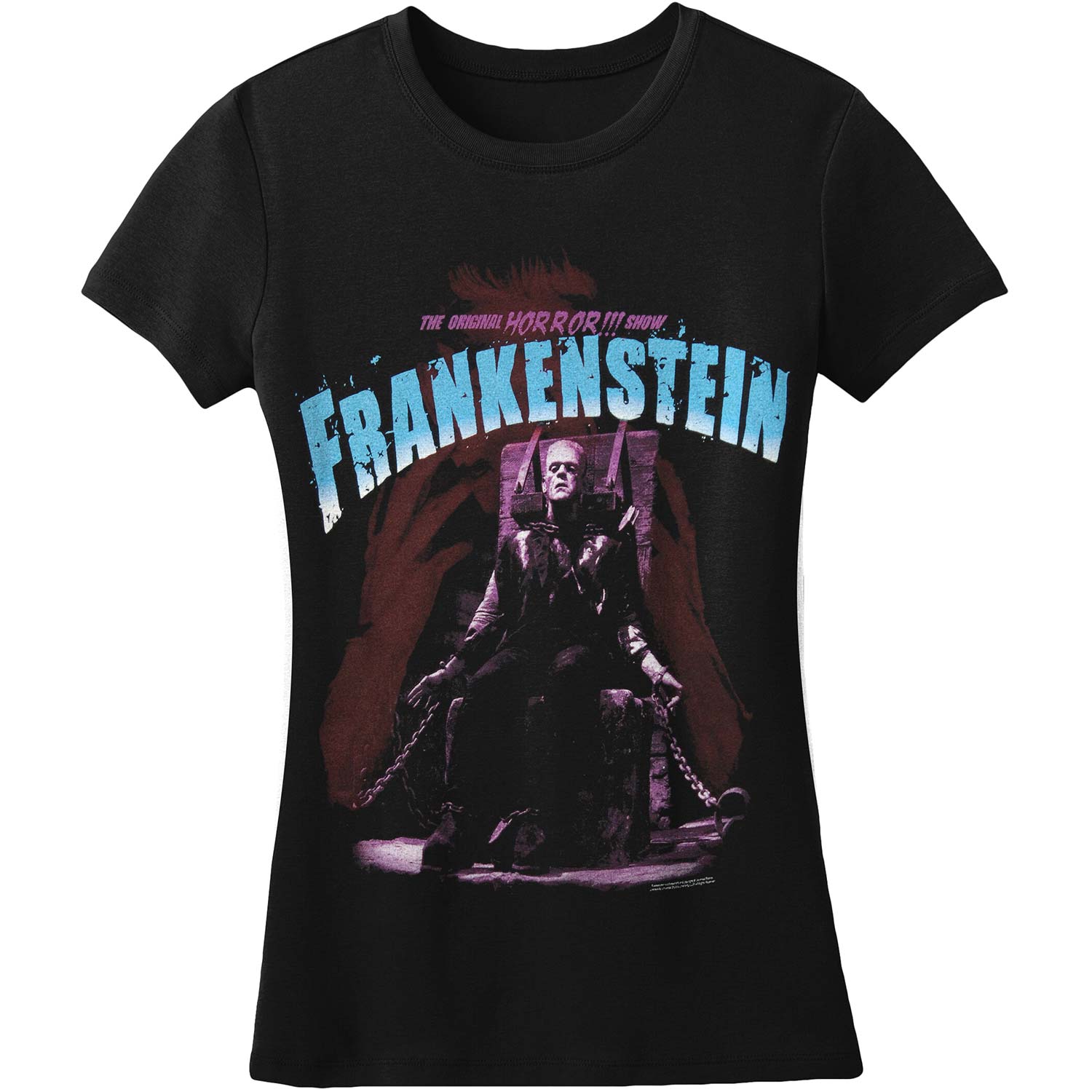 Frank Electric Chair by Rock Rebel Women's Tee Junior Top