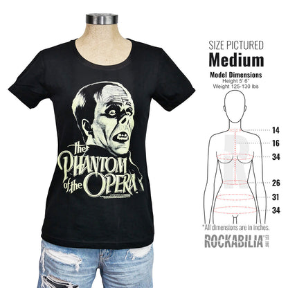 Phantom Glow by Rock Rebel Women's Tee Junior Top