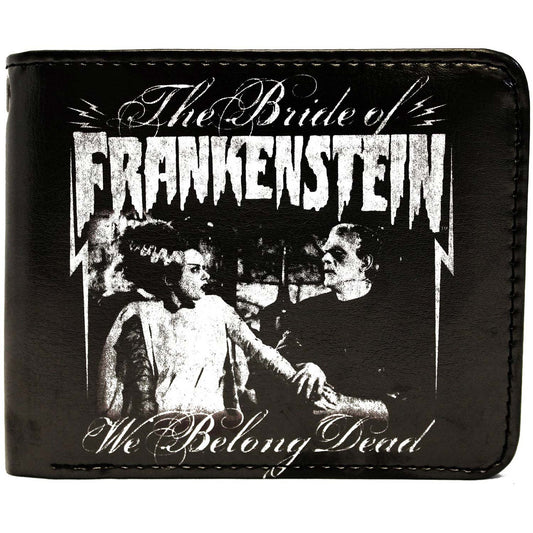Bride Of Frankenstein We Belong Dead Wallet Front