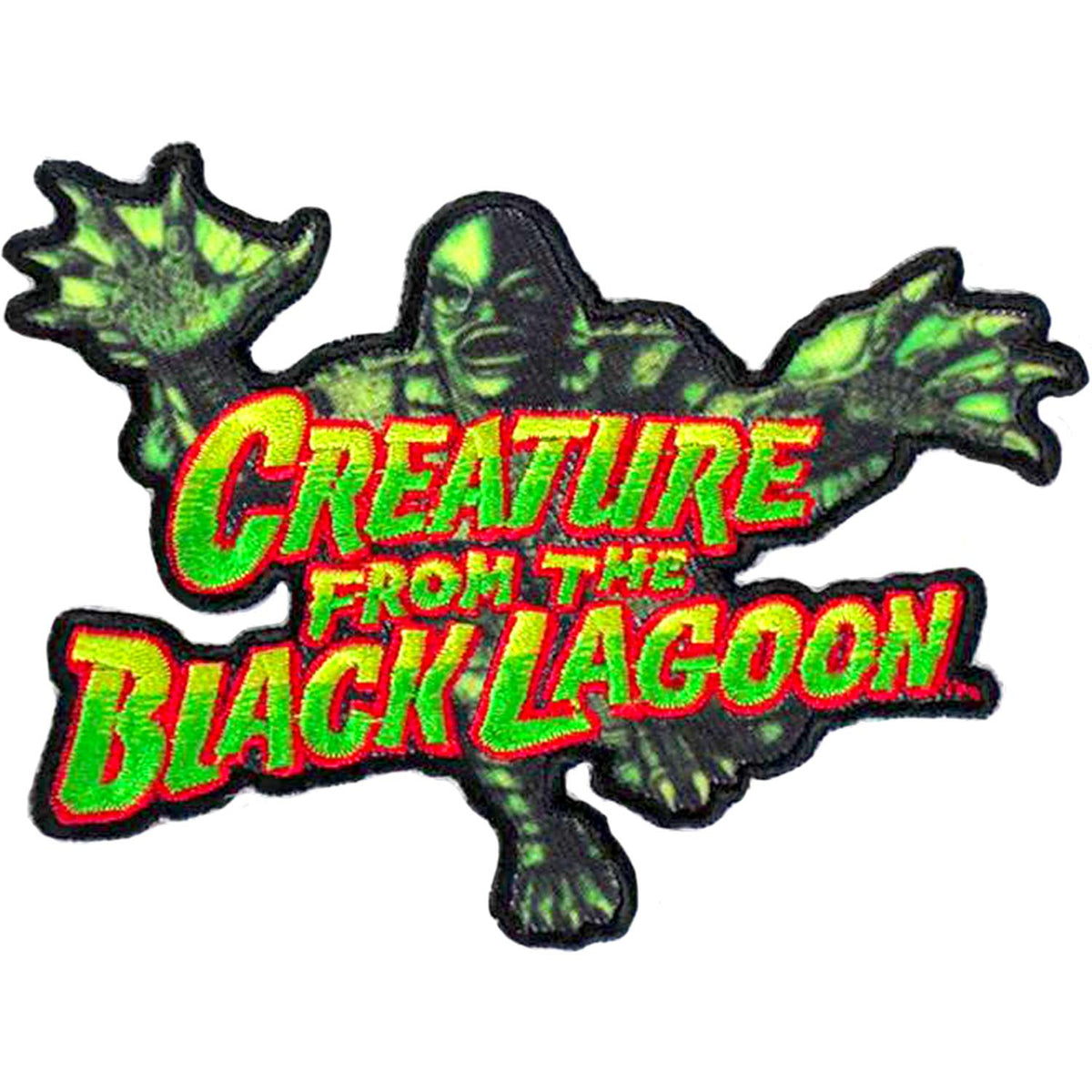 Creature From The Black Lagoon Creature Swim Patch by Rock Rebel Embroidered Patch Front