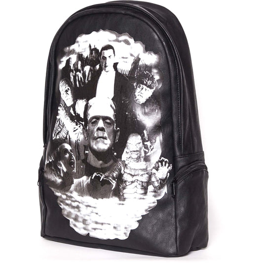 Universal Monsters Monster Collage Backpack by Rock Rebel Backpack Front