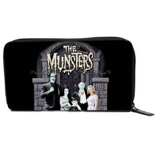 Munsters Portrait Zip Around Wallet Wallet Front