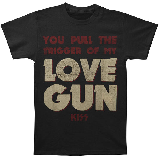 KISS Pull The Trigger Slim Fit T-shirt Front