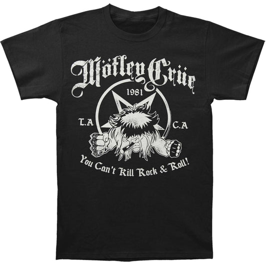 Motley Crue You Can't Kill Rock & Roll Slim Fit T-shirt Front