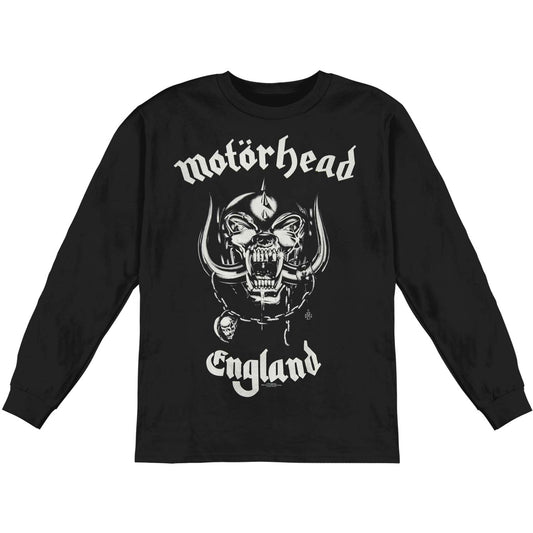 Motorhead England (Back Print) Long Sleeve Front