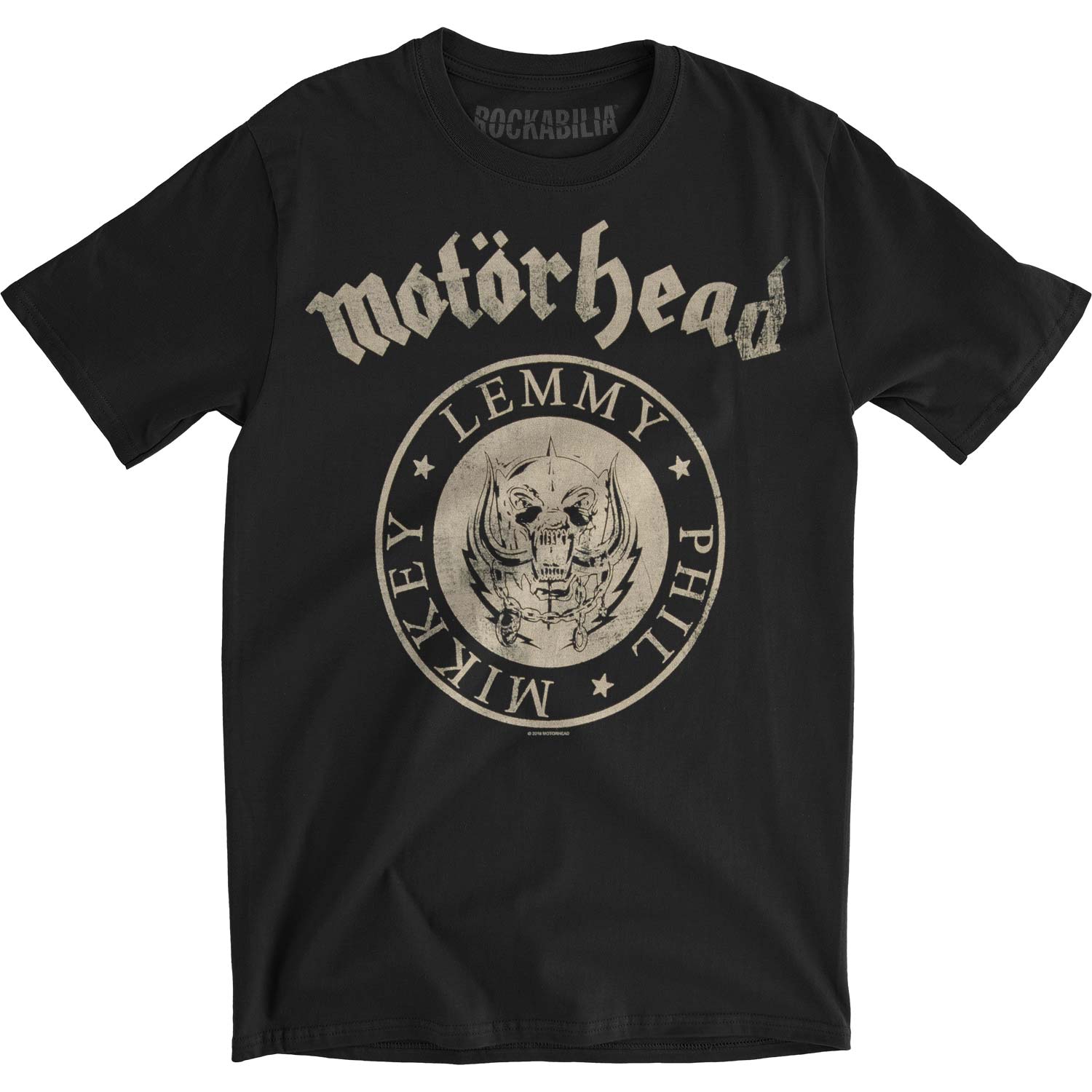 Motorhead Undercover Seal Newsprint Slim Fit T-shirt Front