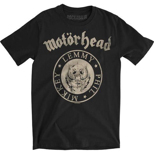 Motorhead Undercover Seal Newsprint Slim Fit T-shirt Front