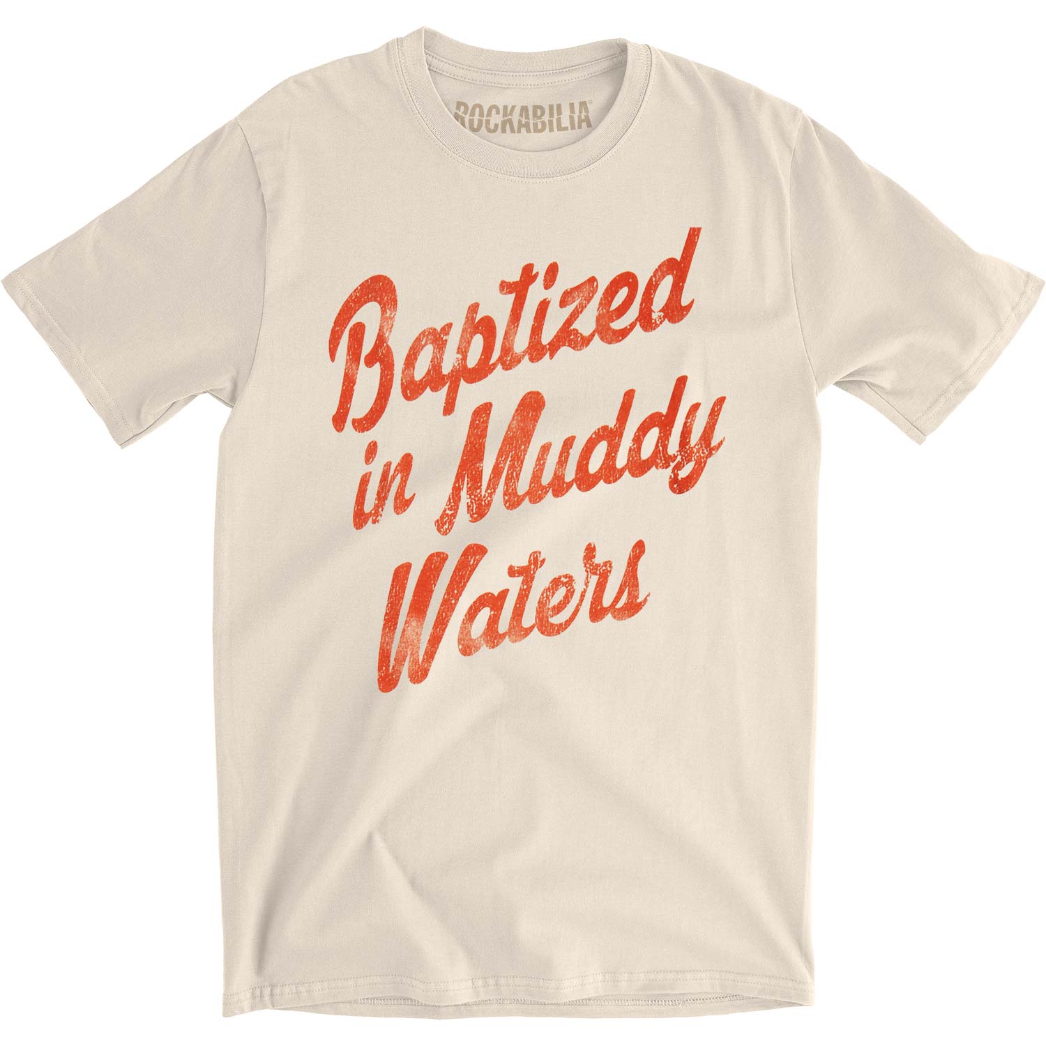 Muddy Waters Baptized Slim Fit T-shirt Front