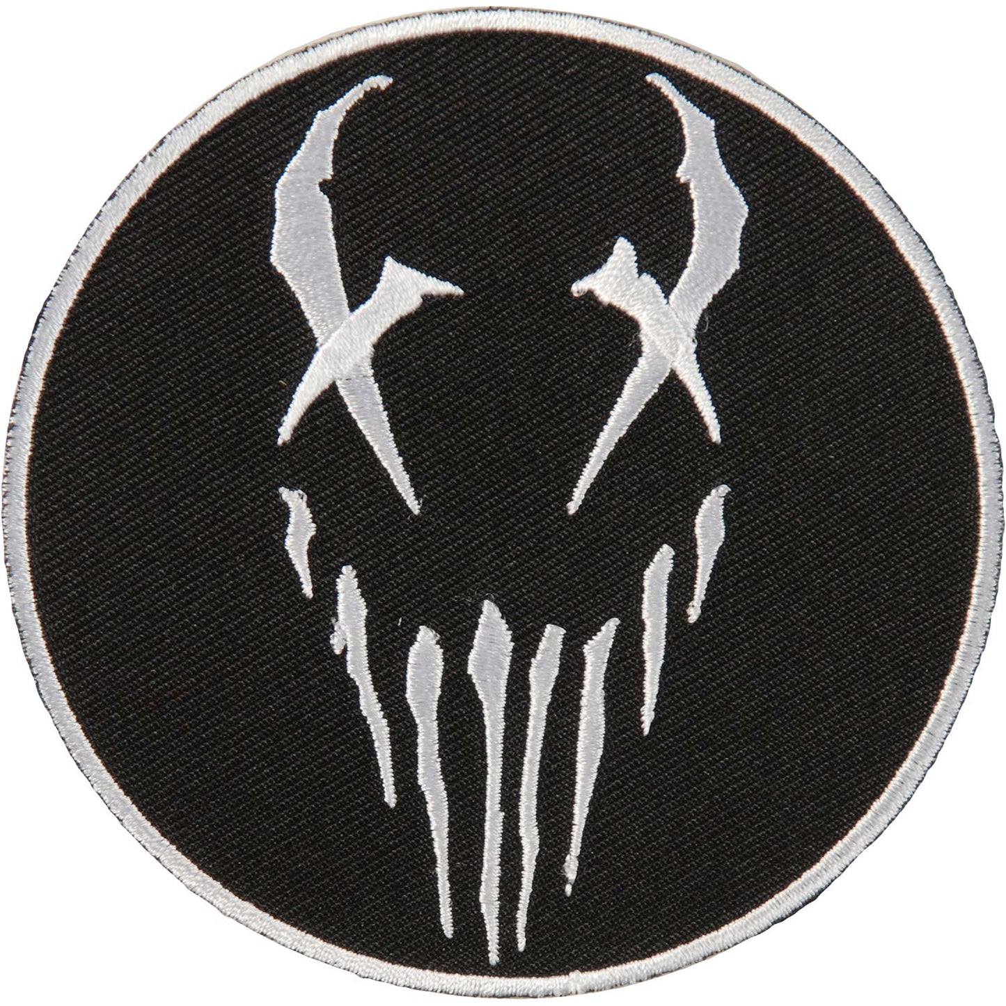 Mushroomhead X Face White Embroidered Patch