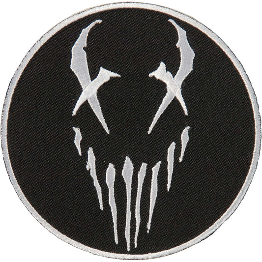 Mushroomhead X Face White Embroidered Patch