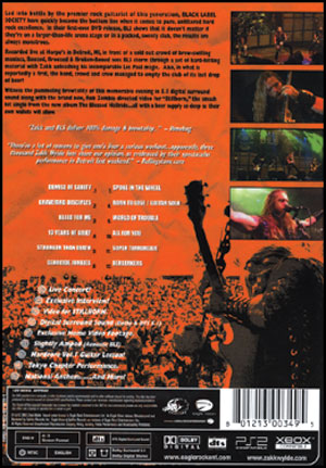 Black Label Society DVD
