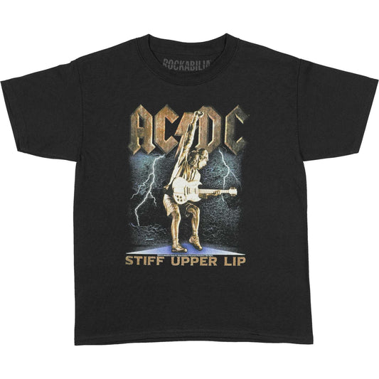 AC/DC Stiff Kids Childrens T-shirt Front