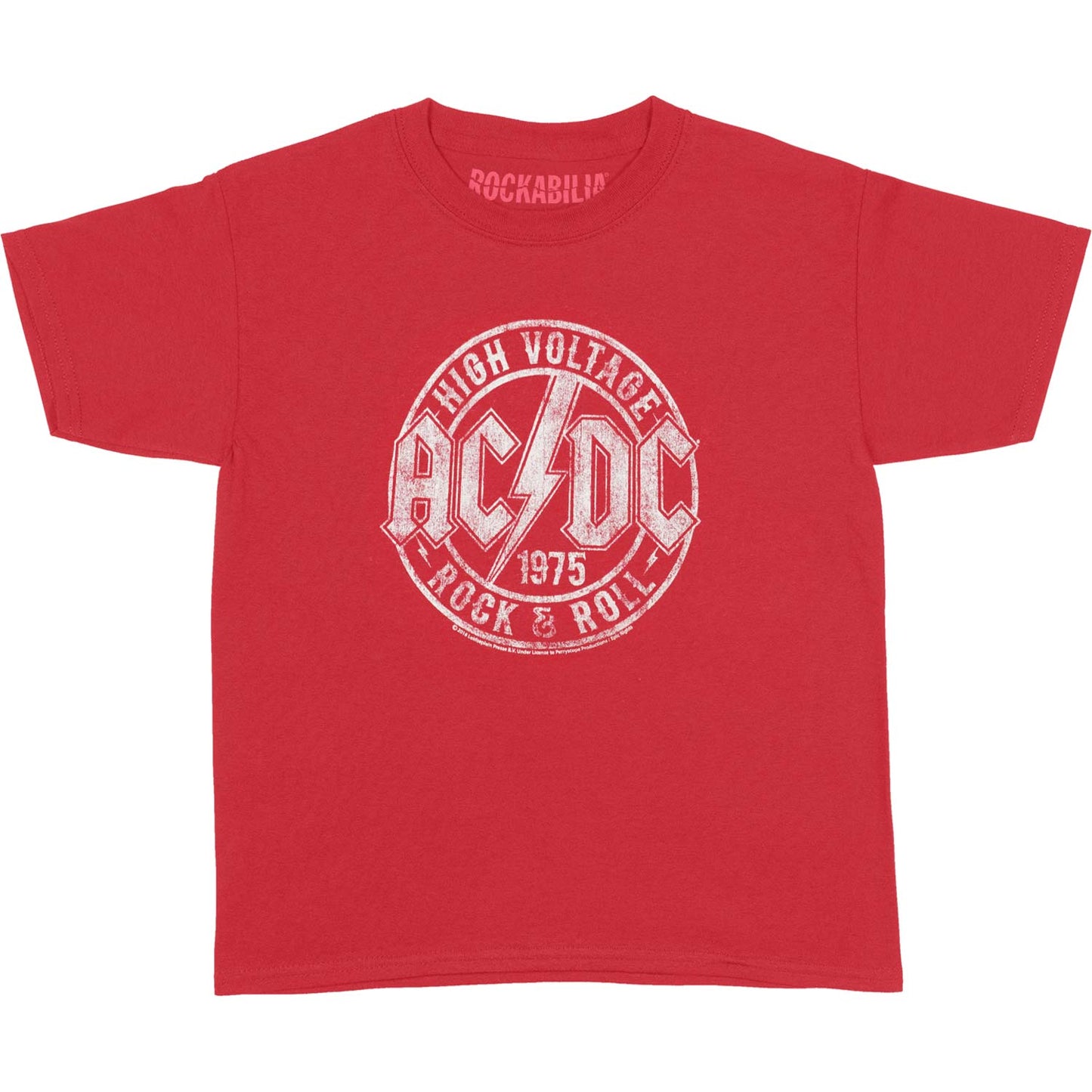 AC/DC R&r Kids Childrens T-shirt Front