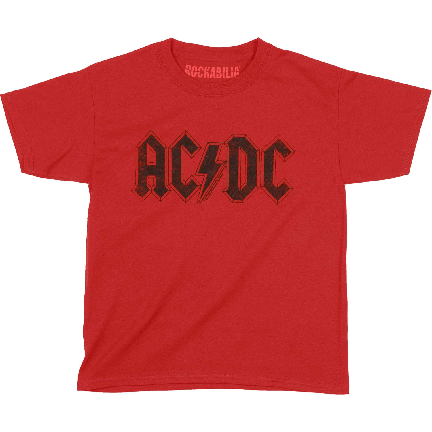 AC/DC Logo Kids Childrens T-shirt Front