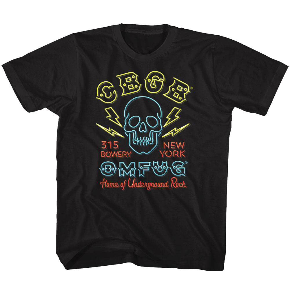 Cbgb Neon Sign Kids Childrens T-shirt