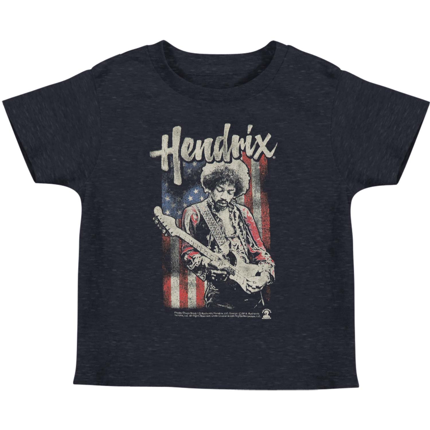 Jimi Hendrix Flag Hendrix Kids Childrens T-shirt Front