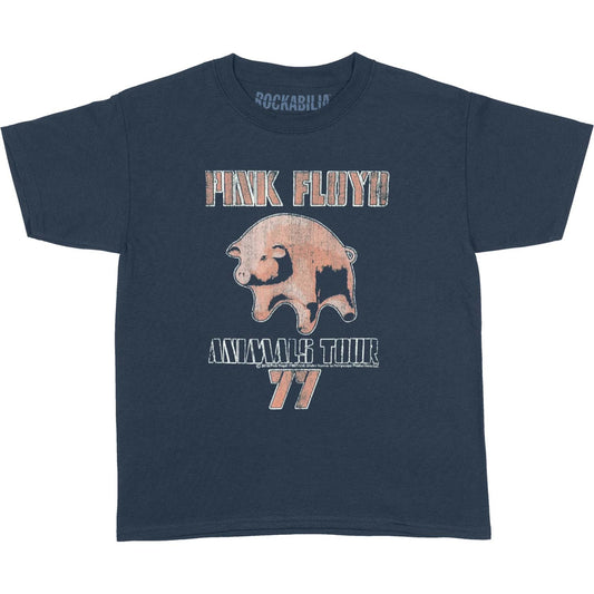 Pink Floyd Tour77 Kids Childrens T-shirt Front