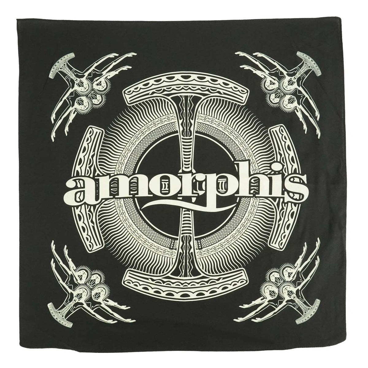 Amorphis Hammer Logo Bandana Front
