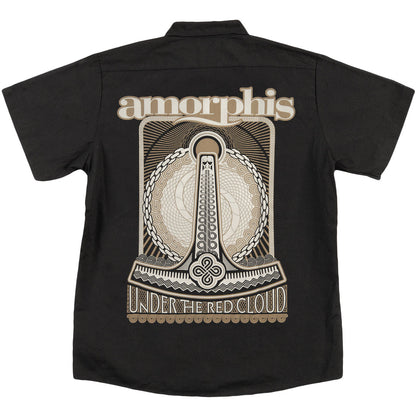 Amorphis Hammer Logo Work Shirt Back