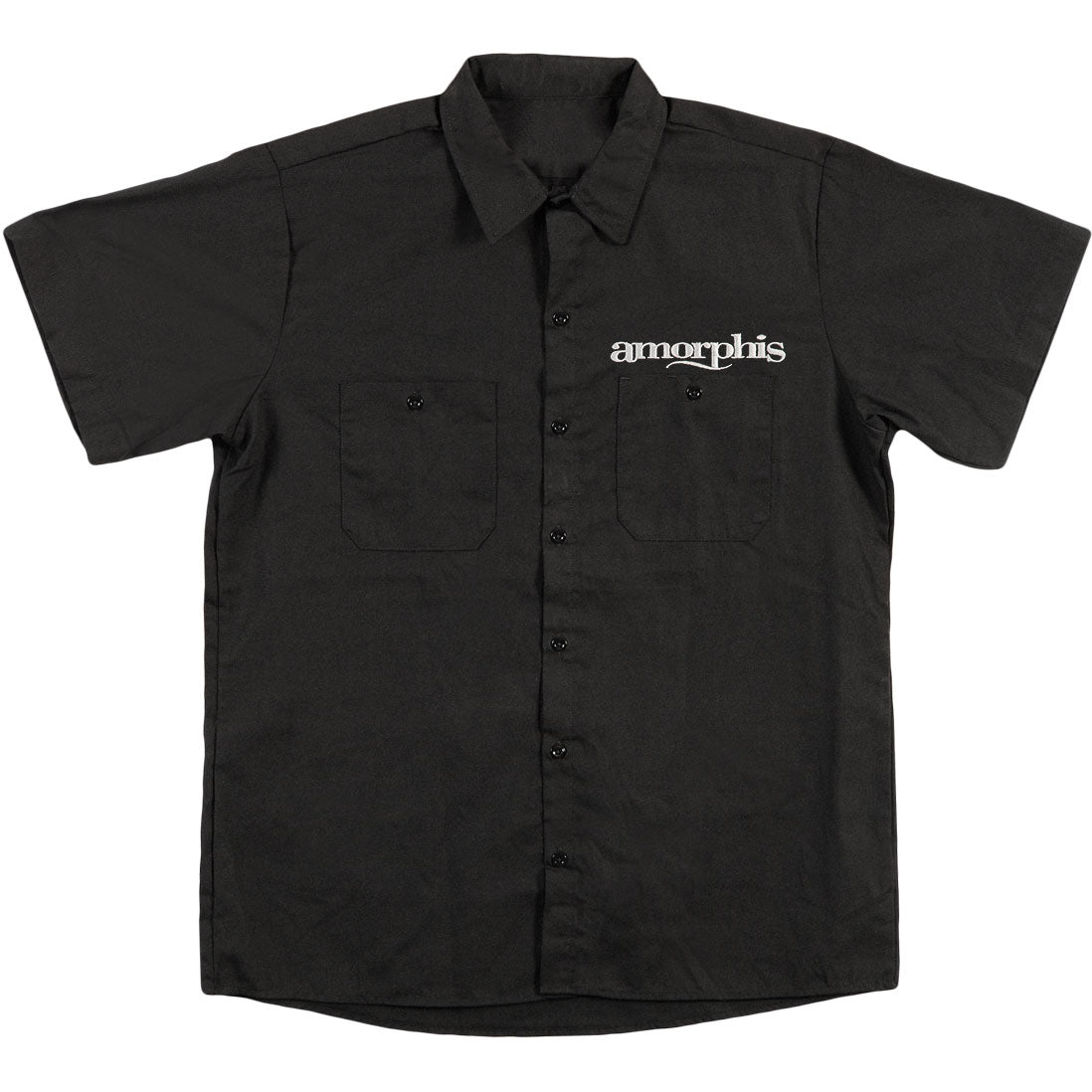 Amorphis Hammer Logo Work Shirt Front