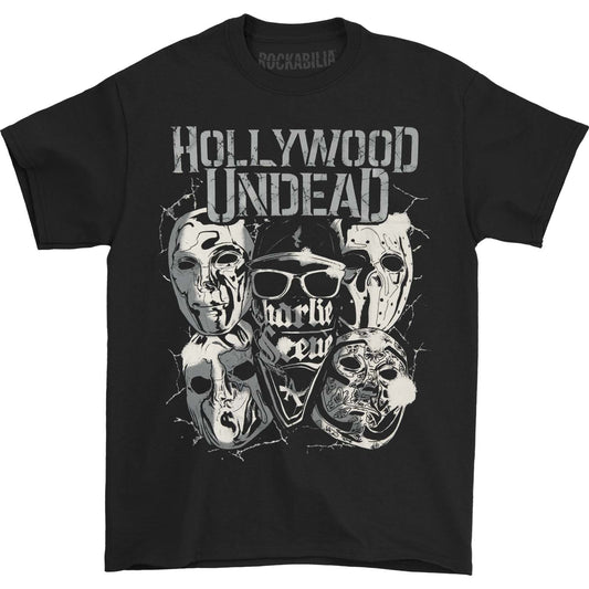 Hollywood Undead Metal Masks T-shirt Front