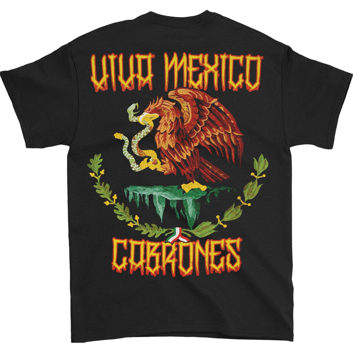 Brujeria Pocho Aztlan Slim Fit T-shirt Back