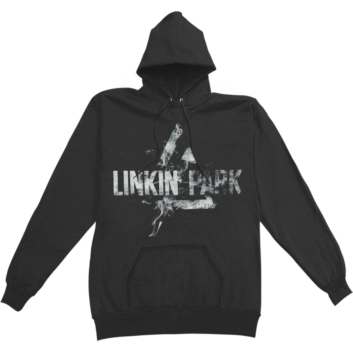 Linkin Park Smoke Logo Hooded Sweatshirt Front