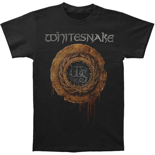 Whitesnake 1987 Distressed Slim Fit T-shirt