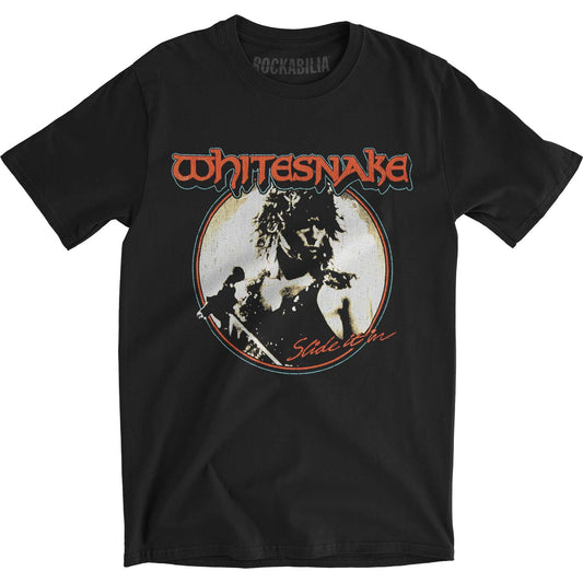 Whitesnake Slide It In Slim Fit T-shirt