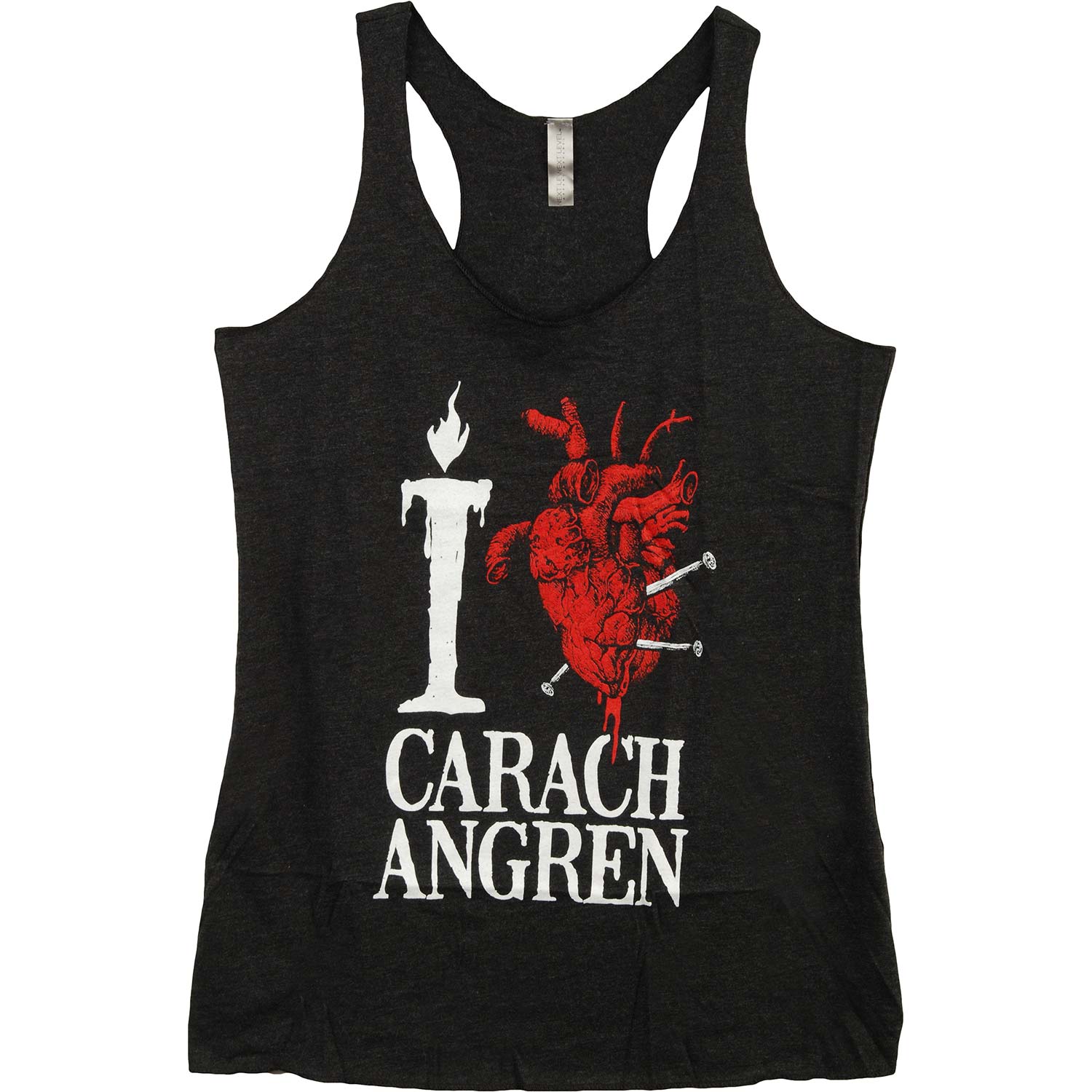 I Heart Carach Angren Ladies Racerback Tank Top Junior Top