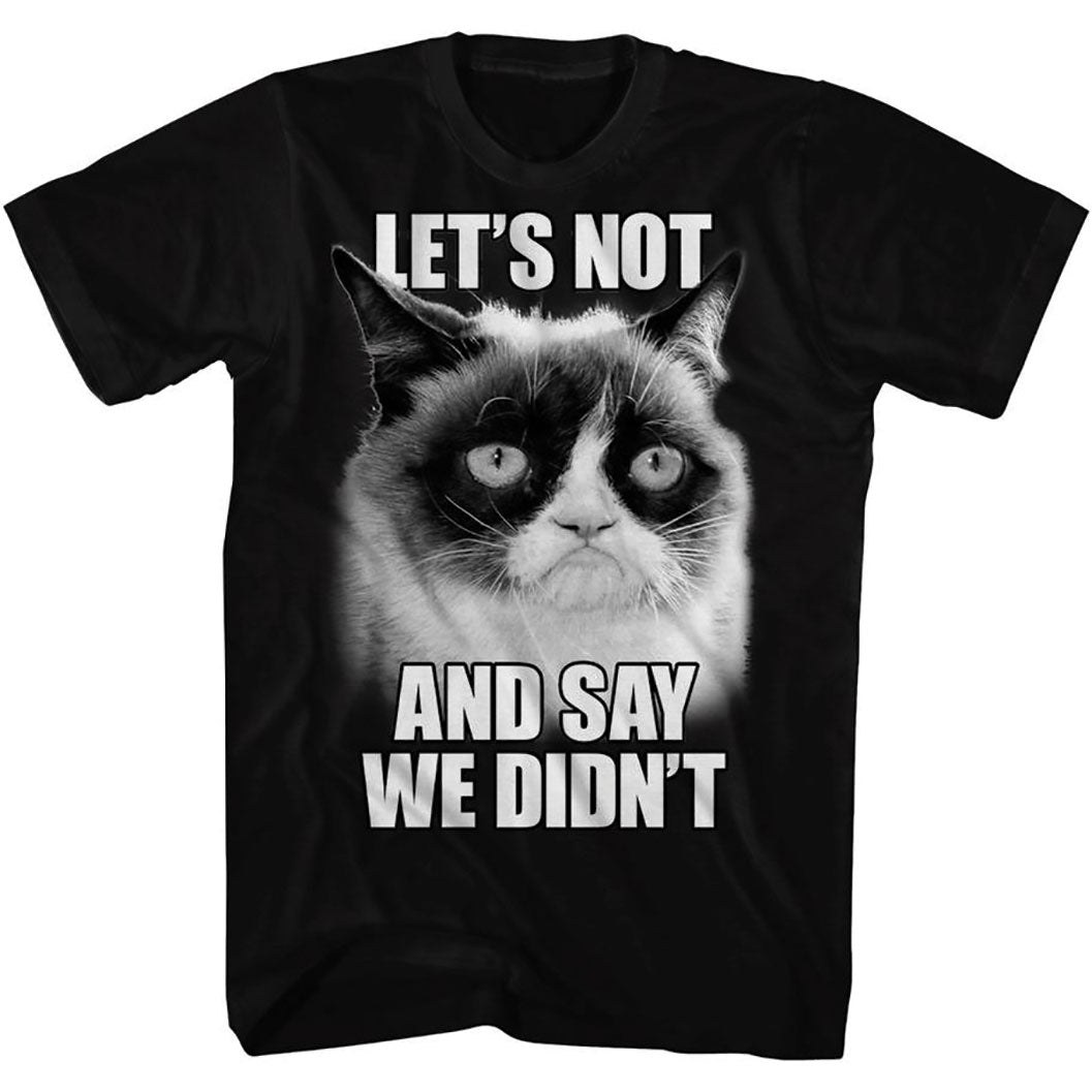 Grumpy Cat Let's Not T-shirt