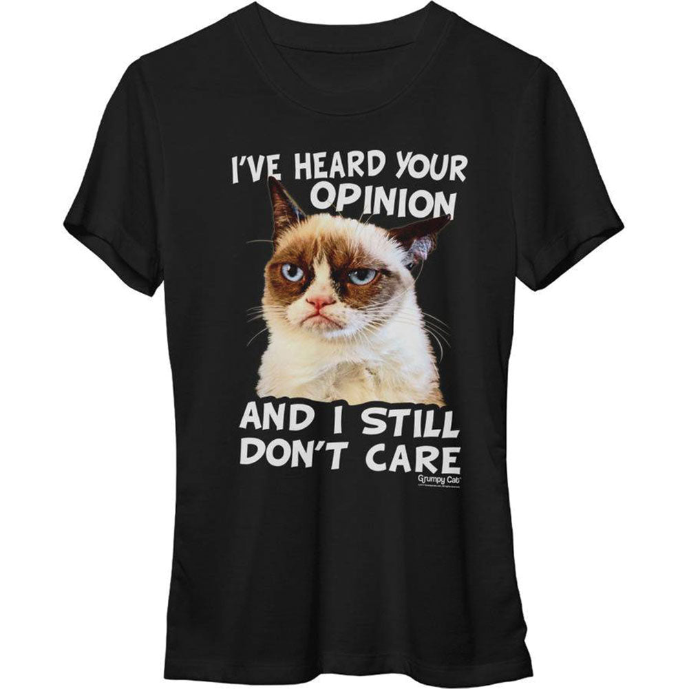 Grumpy Cat Opinion Junior Top