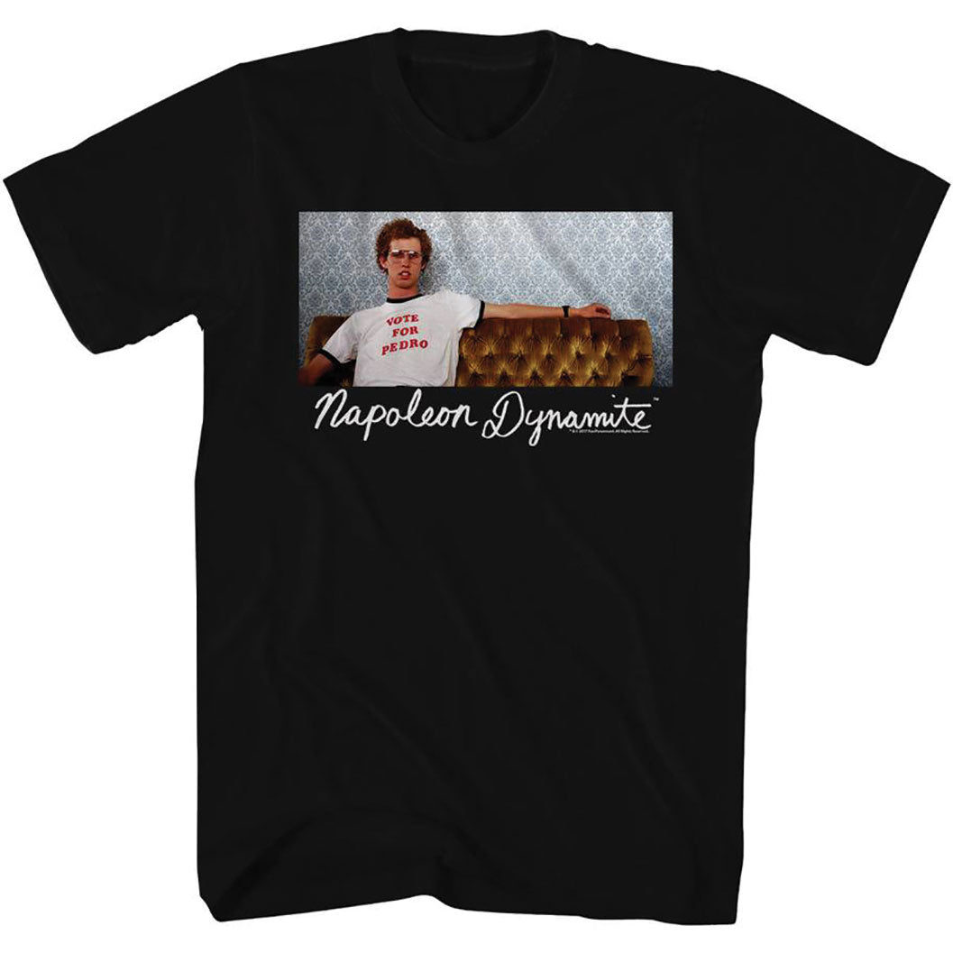 Napoleon Dynamite Napoleon Couch T-shirt