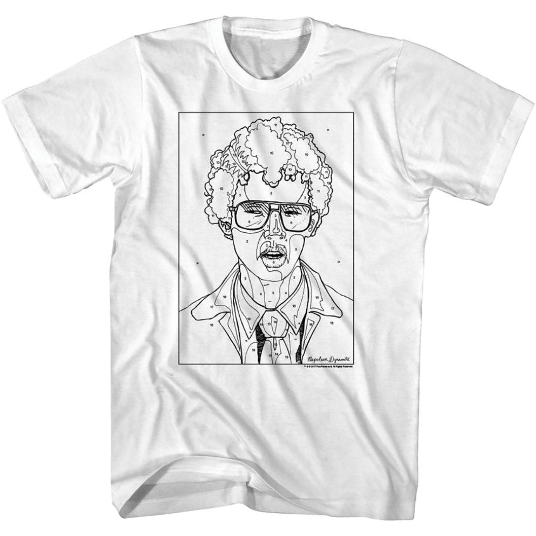 Napoleon Dynamite By The Numbers T-shirt