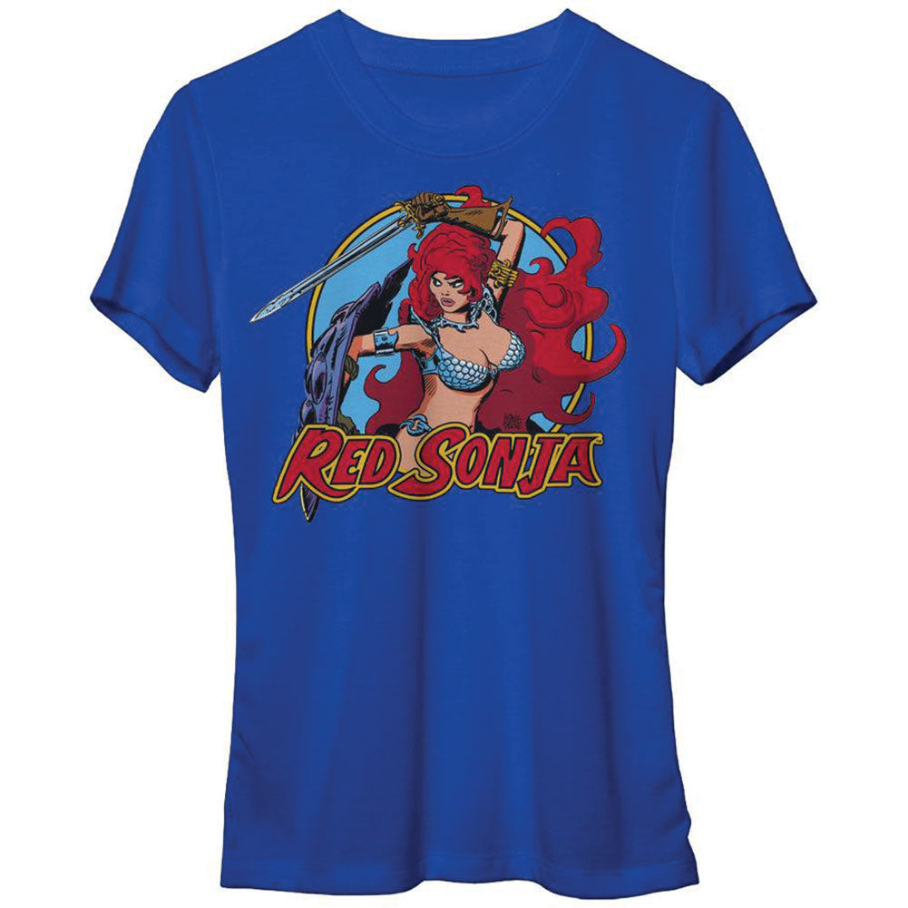 Red Sonja Circle Junior Junior Top