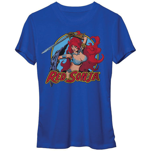 Red Sonja Circle Junior Junior Top