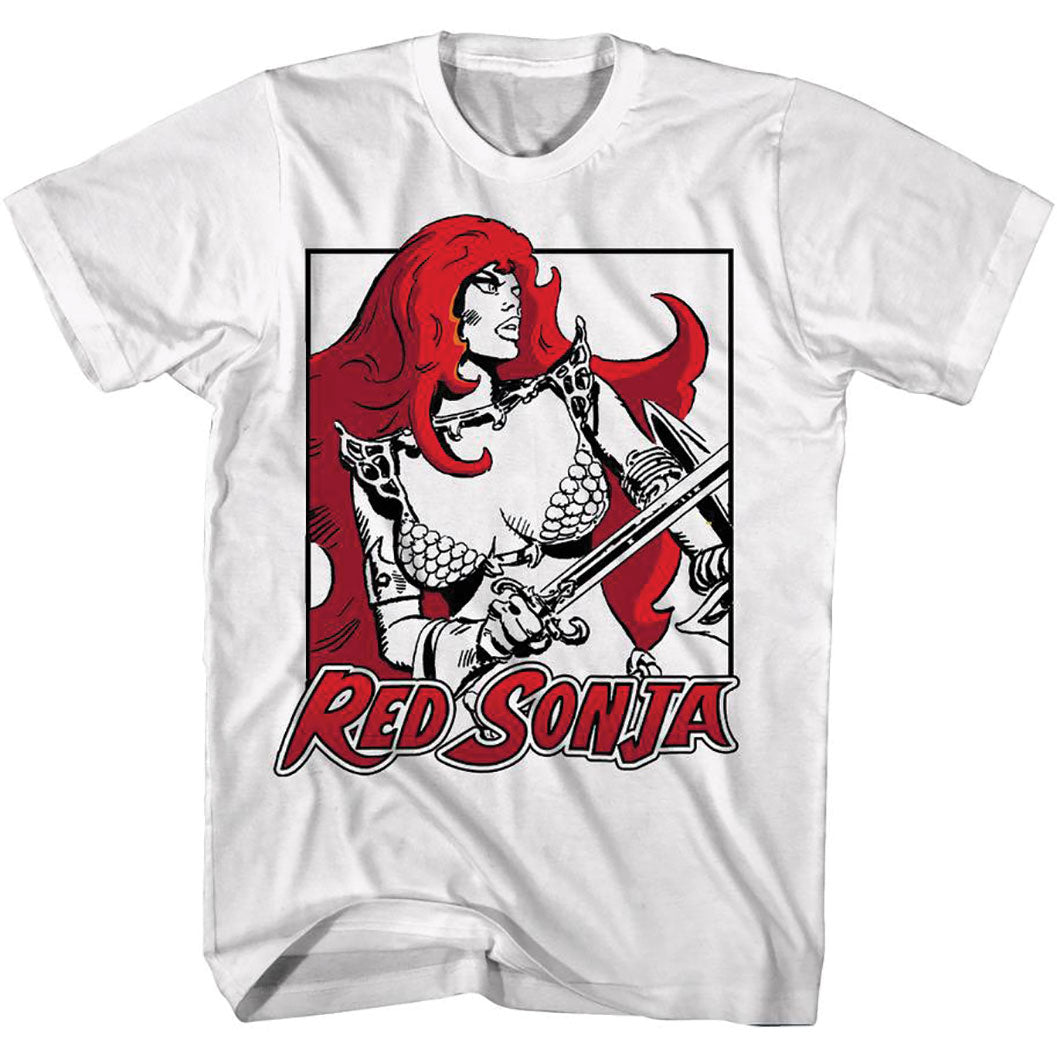 Red Sonja Square T-shirt