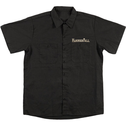 Hammerfall Hammer Shield Work Shirt Front