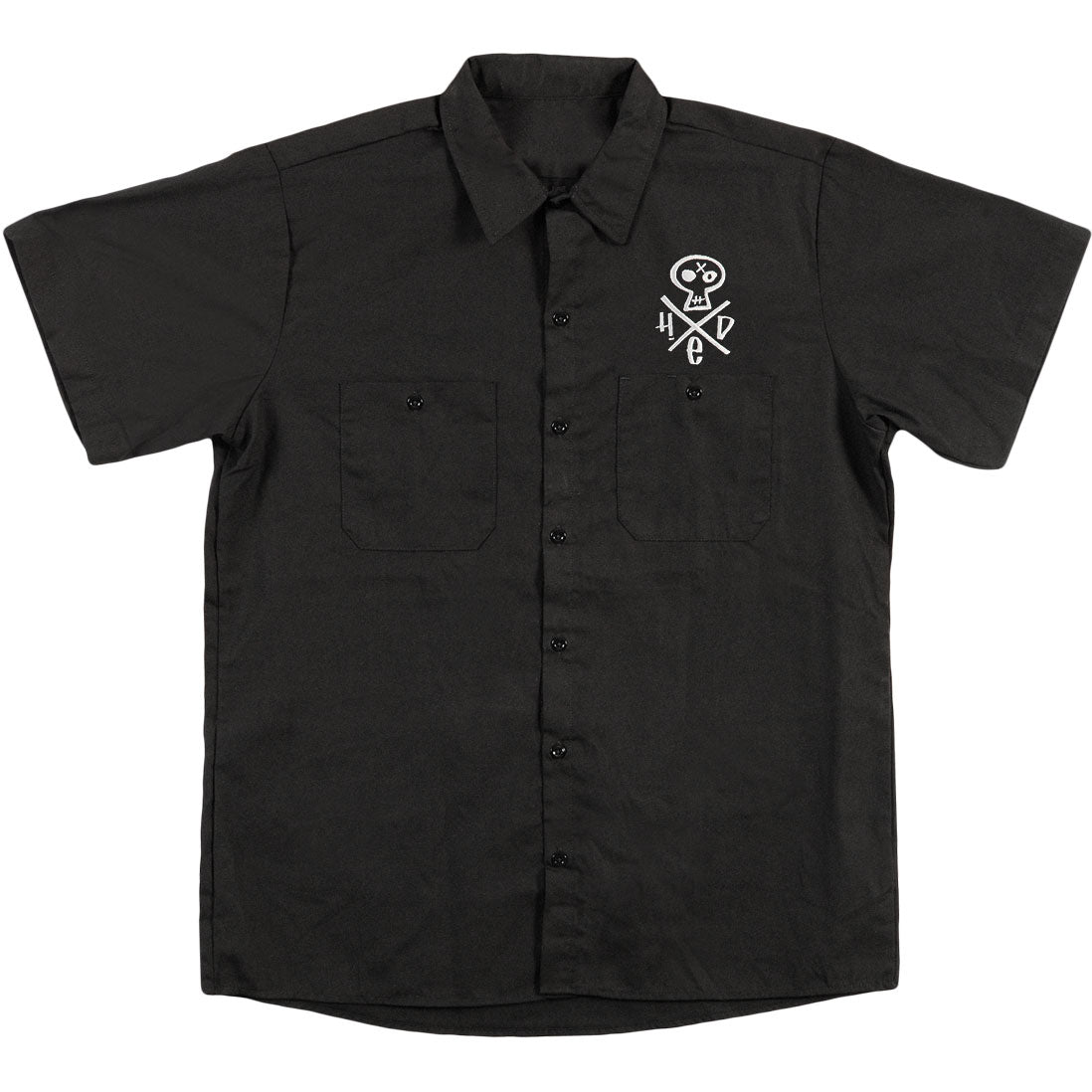 (hed)pe Skull Lion Work Shirt Front