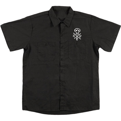 (hed)pe Skull Lion Work Shirt Front