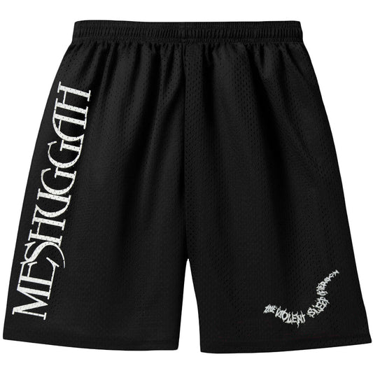 Meshuggah The Violent Sleep Gym Shorts Front
